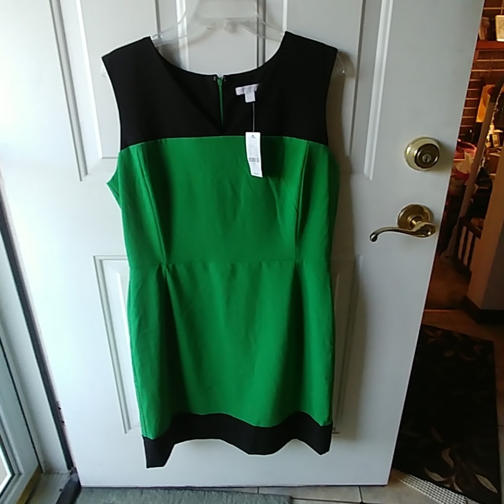 Color Block sheath dress